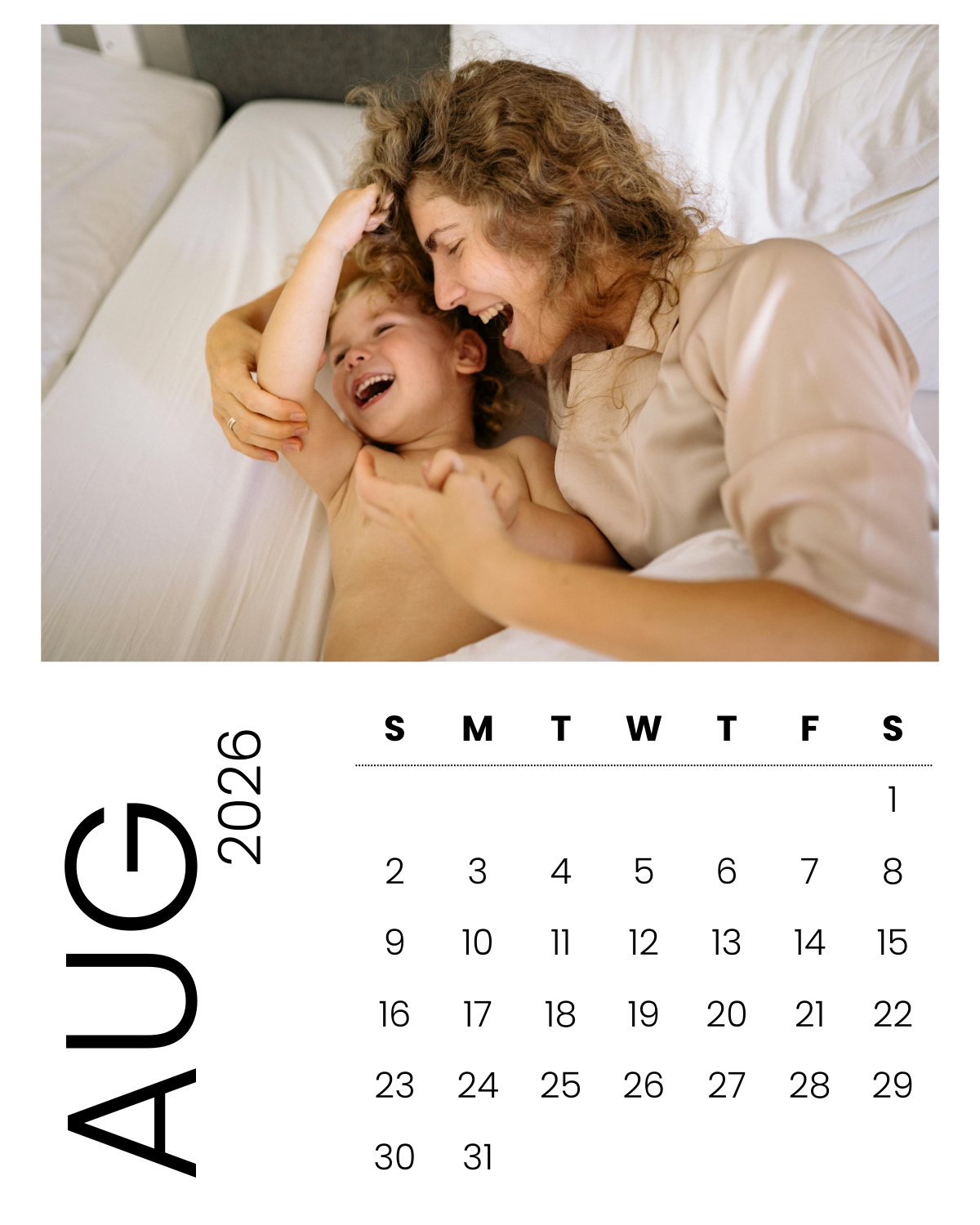 Personalized Magnet Calendar