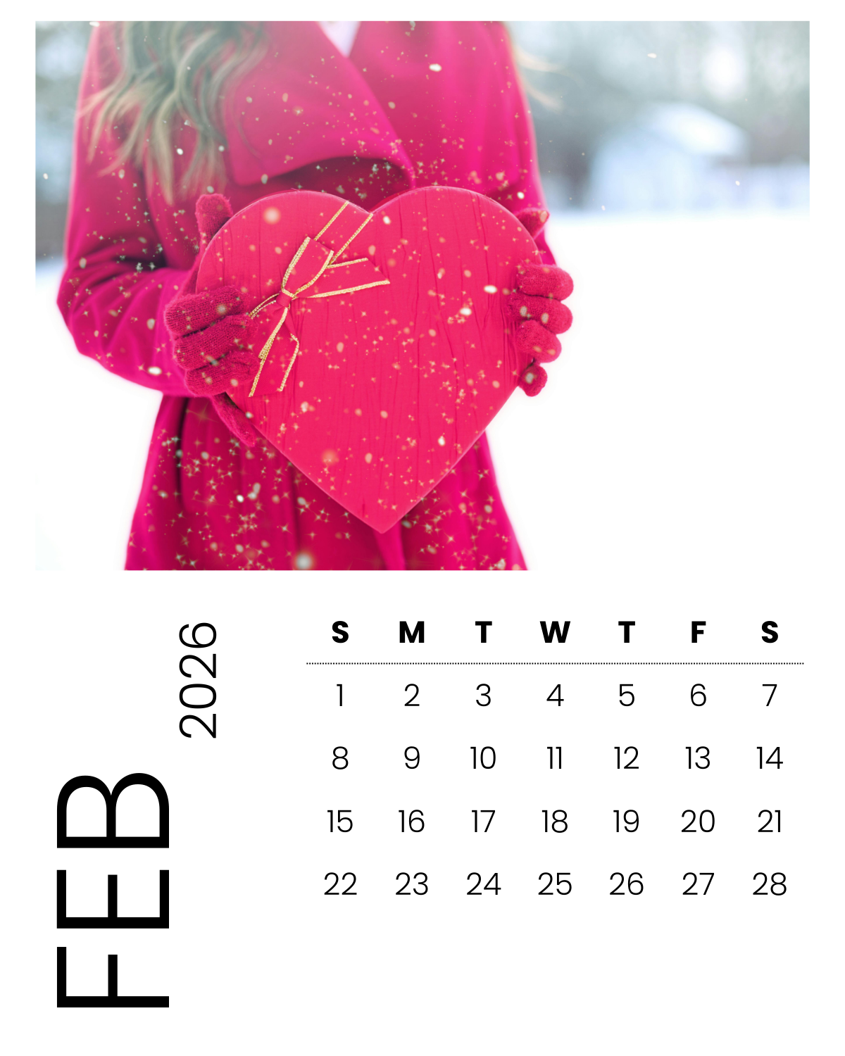 Personalized Magnet Calendar