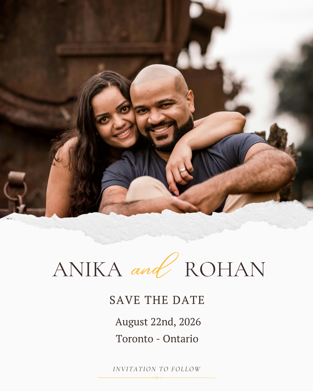 Save The Date Magnets – Single Photo