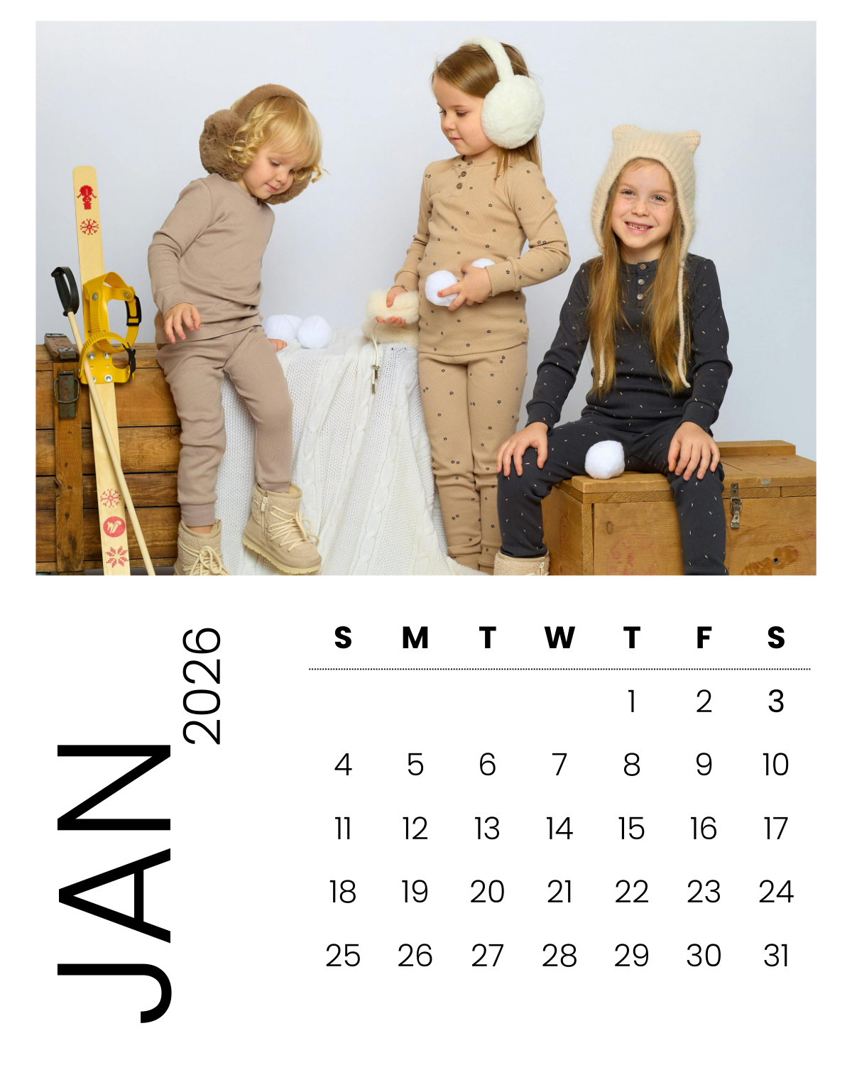 Personalized Magnet Calendar