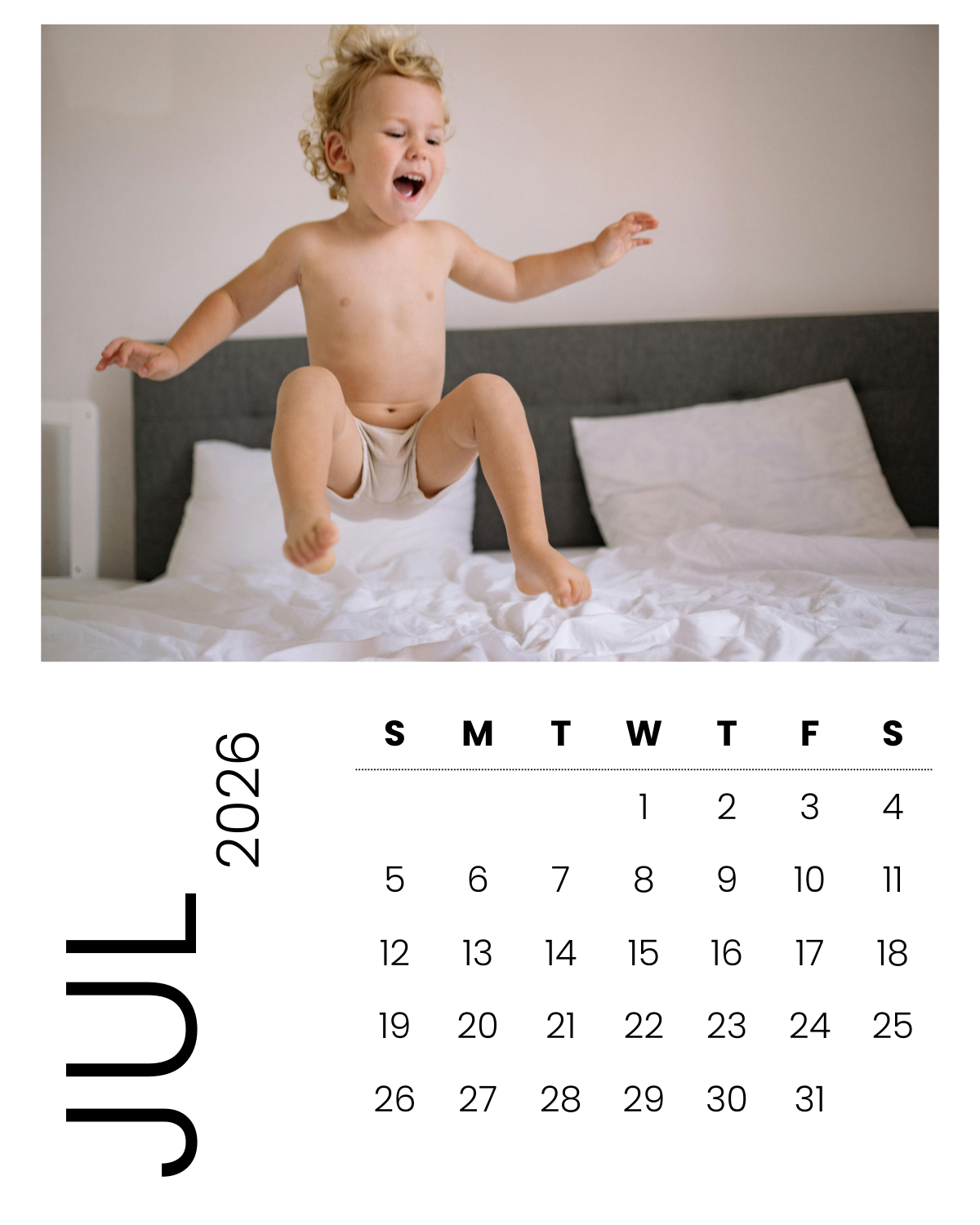 Personalized Magnet Calendar