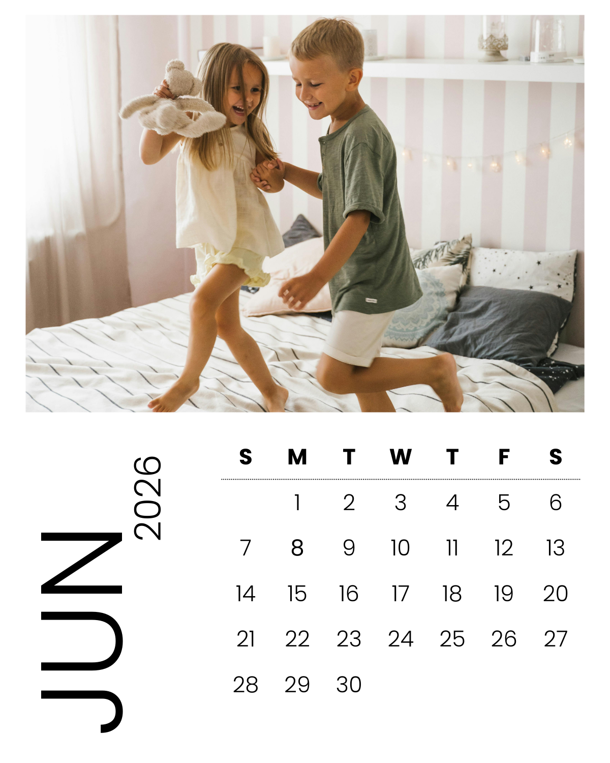 Personalized Magnet Calendar