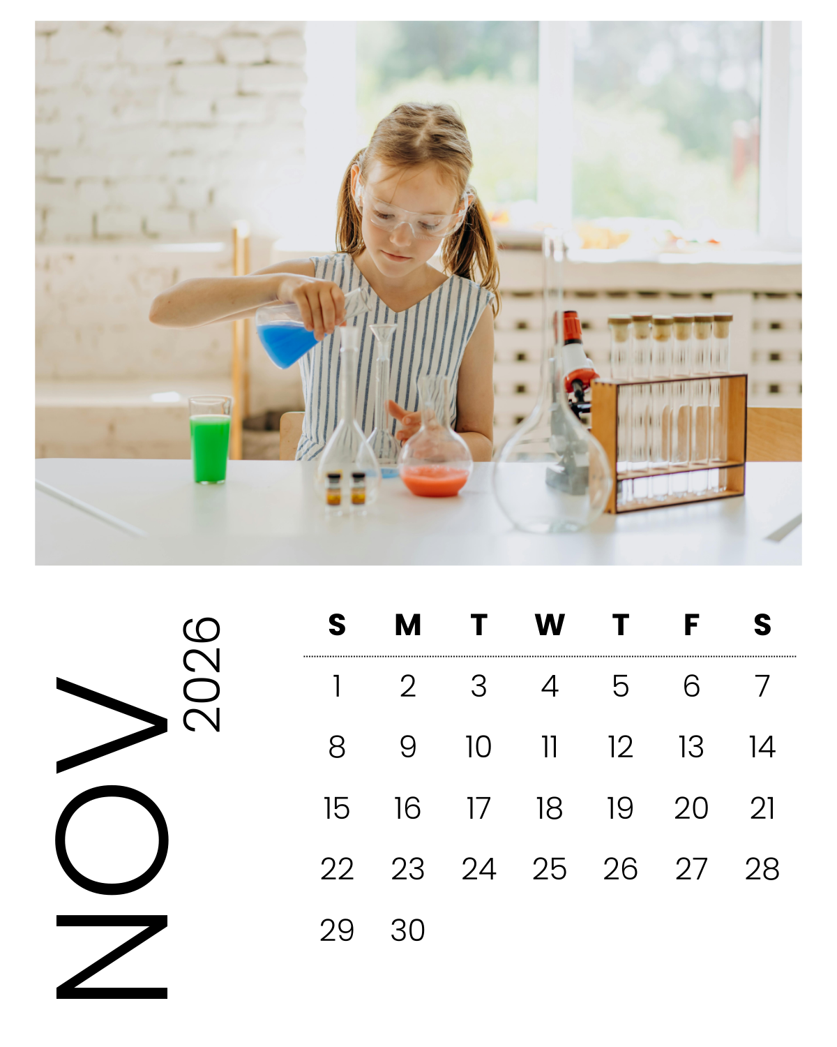 Personalized Magnet Calendar