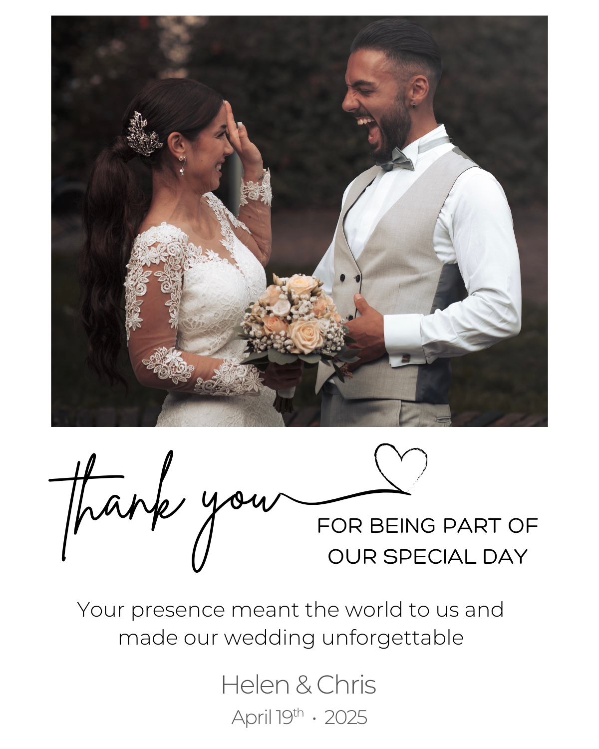 Thank You Photo Magnets