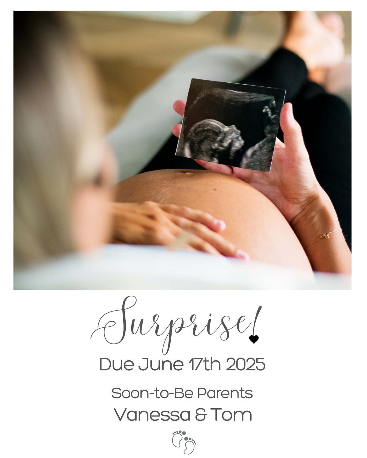 Pregnancy Announcement Magnets